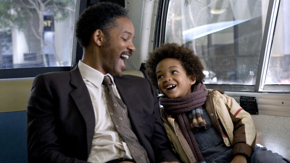 Will Smith and Jaden Smith in a still from The Pursuit of Happyness